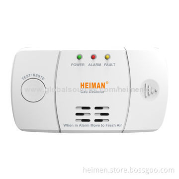 2014 New Wall Mounted Tamper-proof Independent CO Alarm CO Detector CO Sensor for Gas LeakageNew